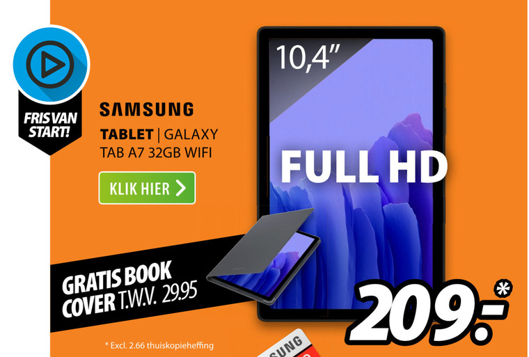 Samsung tablet folder aanbieding bij Expert details