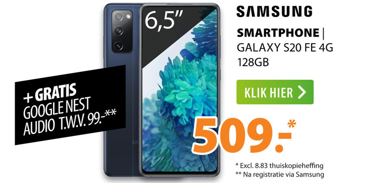 Samsung   simlock vrije mobieltje folder aanbieding bij  Expert - details