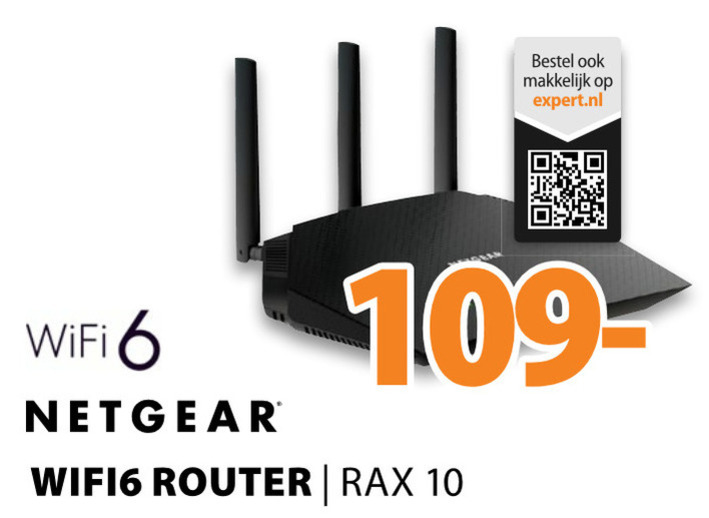 Netgear   wireless router folder aanbieding bij  Expert - details