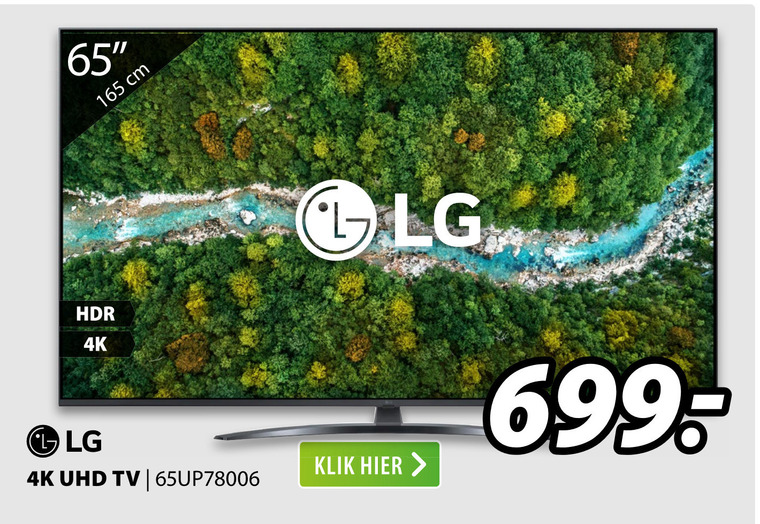 LG   4k ultrahd televisies folder aanbieding bij  Expert - details