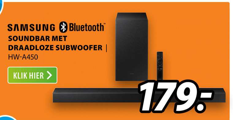 Samsung   soundbar folder aanbieding bij  Expert - details