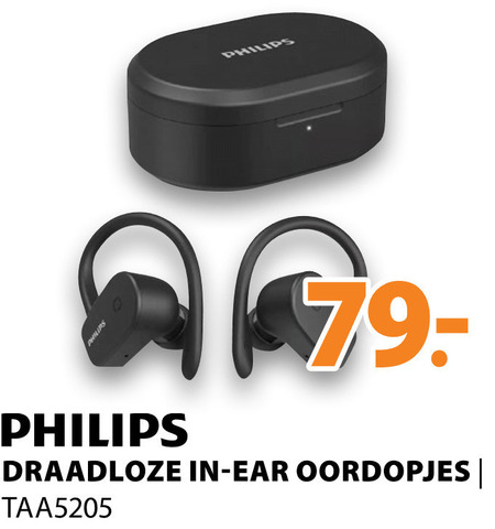 Philips   oortelefoon folder aanbieding bij  Expert - details