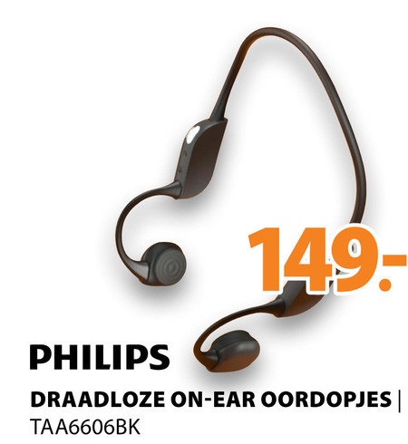 Philips   oortelefoon folder aanbieding bij  Expert - details