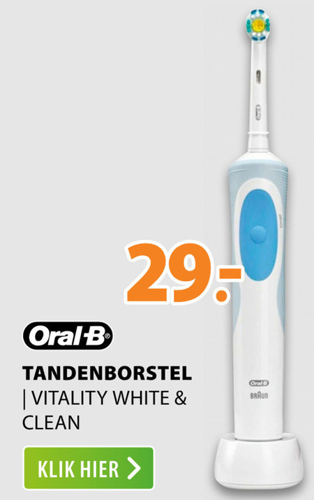 Braun Oral-B   electrische tandenborstel folder aanbieding bij  Expert - details