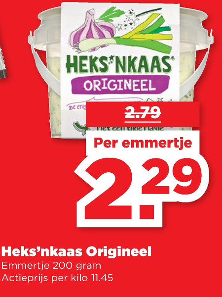 Heksnkaas   roomkaas folder aanbieding bij  Plus - details