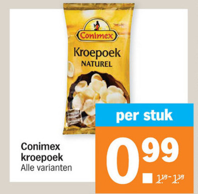 Conimex   kroepoek folder aanbieding bij  Albert Heijn - details