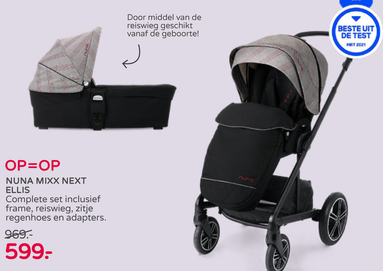 Nuna   kinderwagen folder aanbieding bij  Prenatal - details