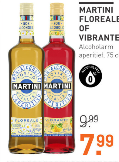 Martini   aperitief folder aanbieding bij  Gall & Gall - details