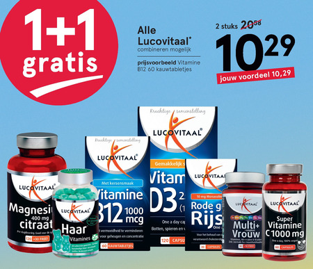 Lucovitaal   multivitaminen, voedingssupplement folder aanbieding bij  Etos - details