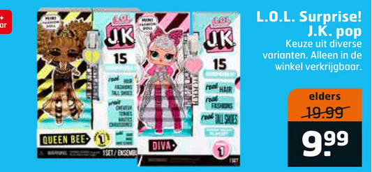 L.O.L. Surprise   poppetjes folder aanbieding bij  Trekpleister - details