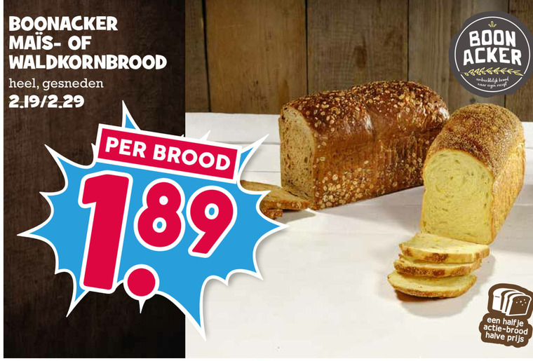 Boonacker   brood folder aanbieding bij  Boons Markt - details