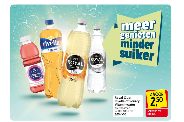 Royal Club   frisdrank, fruitdrank folder aanbieding bij  Jan Linders - details