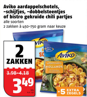 Aviko   aardappelproduct folder aanbieding bij  Poiesz - details