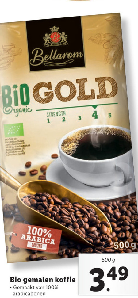 Bellarom   koffie folder aanbieding bij  Lidl - details