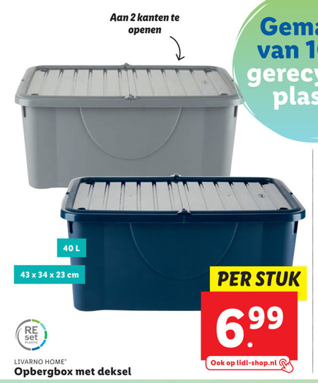 medaillewinnaar bewonderen metaal opbergdoos folder aanbieding bij Lidl - details