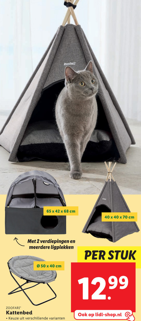 kattenmand folder Lidl - details