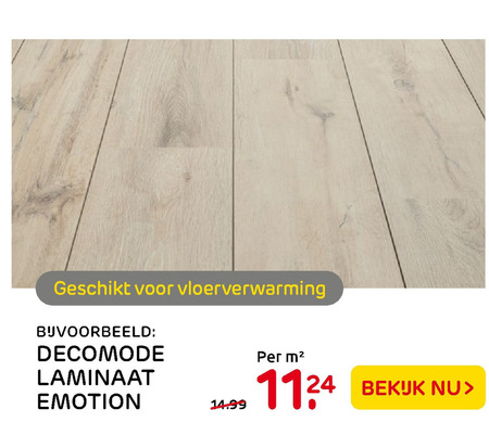 Decomode   laminaat folder aanbieding bij  Praxis - details