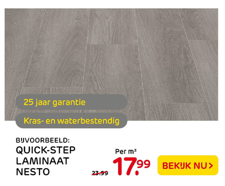 Quick-Step   laminaat folder aanbieding bij  Praxis - details