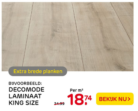 Decomode   laminaat folder aanbieding bij  Praxis - details