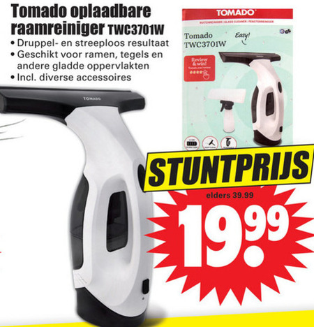 Tomado   ramenwasmachine folder aanbieding bij  Dirk - details