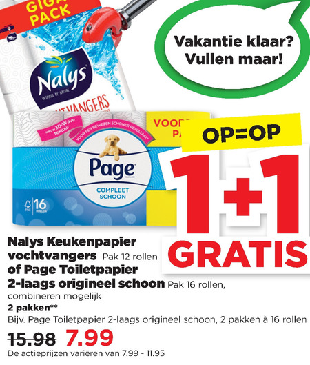 Page   keukenpapier, toiletpapier folder aanbieding bij  Plus - details