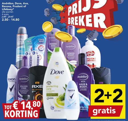 Andrelon   shampoo folder aanbieding bij  Deen - details