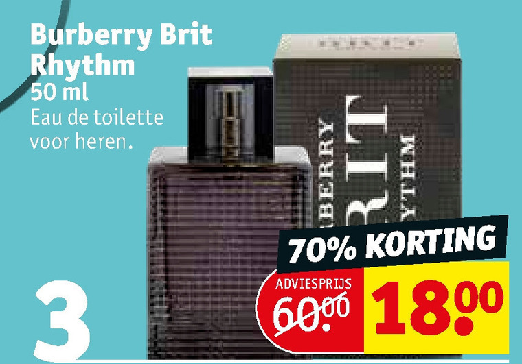 Burberry   eau de toilette folder aanbieding bij  Kruidvat - details