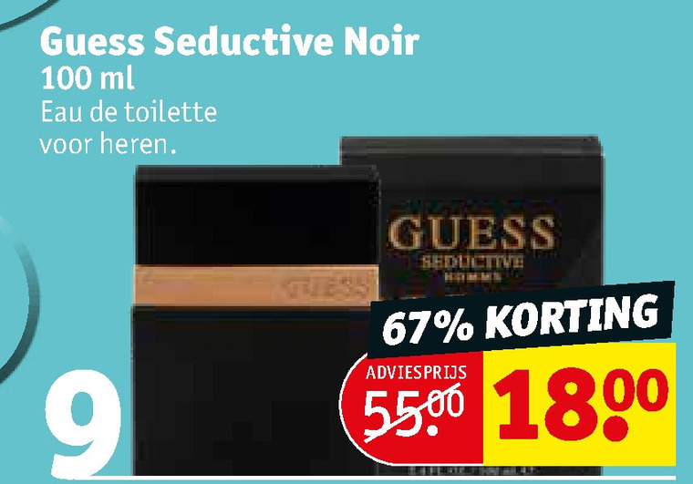 Guess   eau de toilette folder aanbieding bij  Kruidvat - details