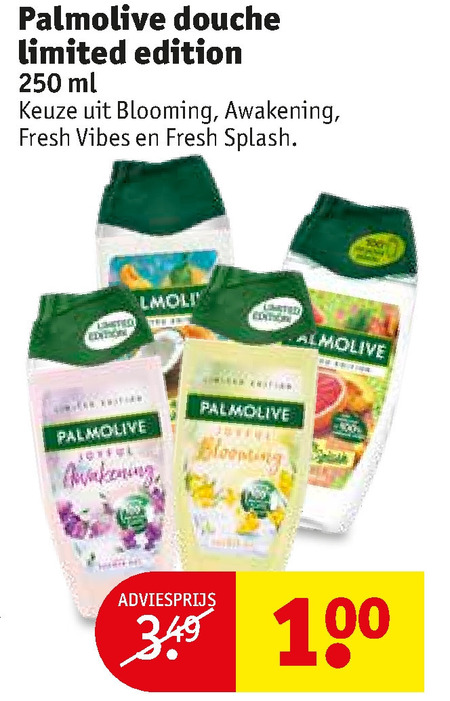 Palmolive   douchegel folder aanbieding bij  Kruidvat - details