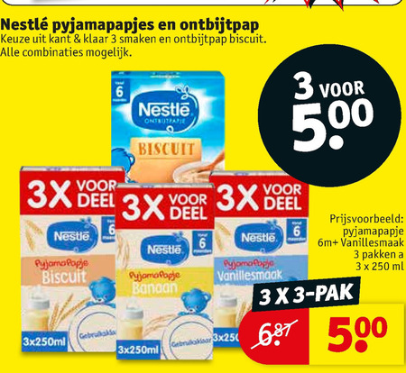 Nestle   babyvoeding folder aanbieding bij  Kruidvat - details