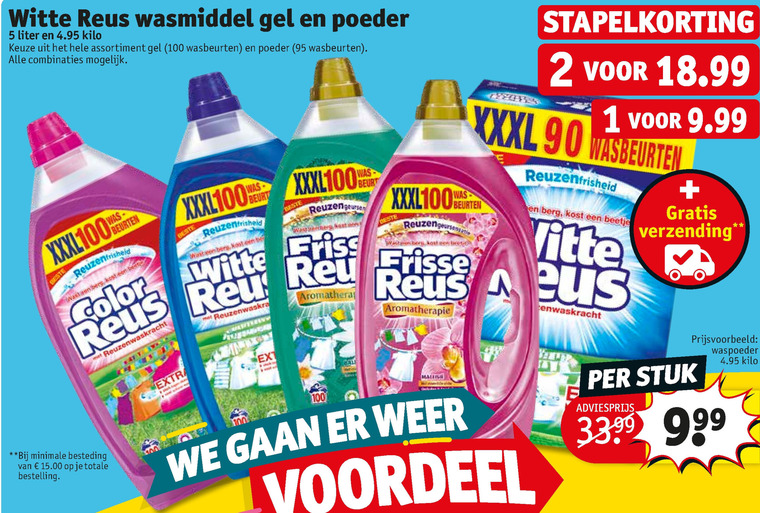 Color Reus   wasmiddel folder aanbieding bij  Kruidvat - details