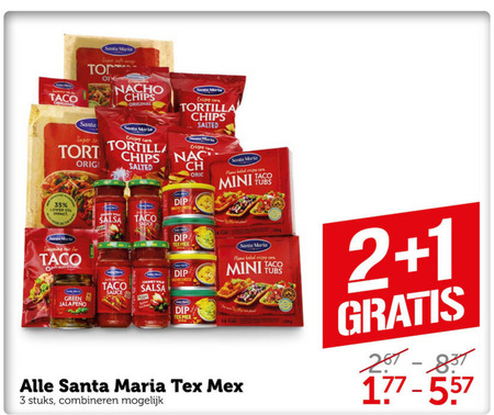 Santa Maria   tortilla folder aanbieding bij  Coop - details