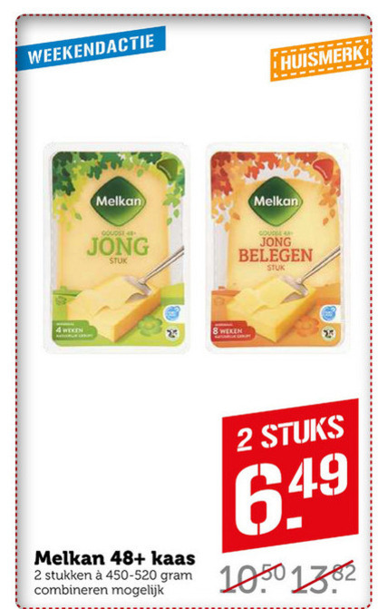 Melkan   kaas folder aanbieding bij  Coop - details