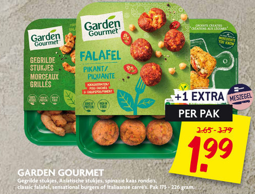 Garden Gourmet   vegetarisch folder aanbieding bij  Dekamarkt - details