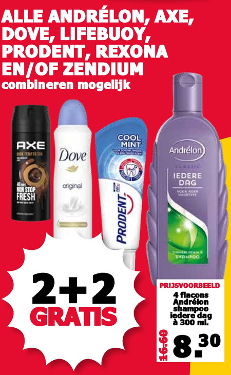 Andrelon   conditioner, droogshampoo folder aanbieding bij  MCD Supermarkt Basis - details