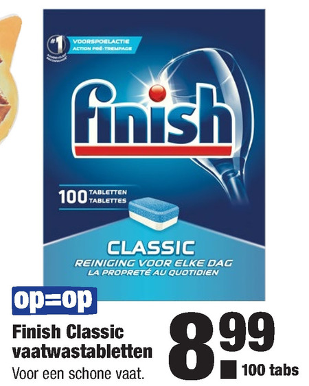 Finish   vaatwasmiddel folder aanbieding bij  Aldi - details