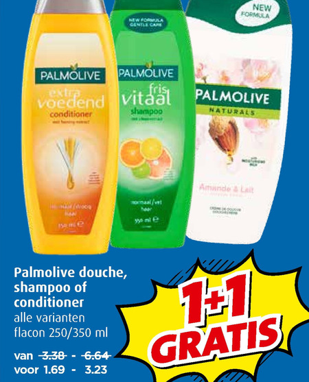 Palmolive   douchegel, shampoo folder aanbieding bij  Boni - details