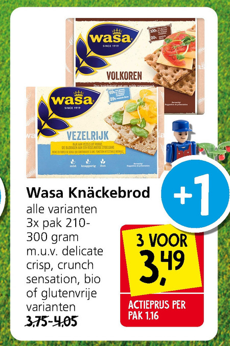 Wasa   knackebrod folder aanbieding bij  Jan Linders - details