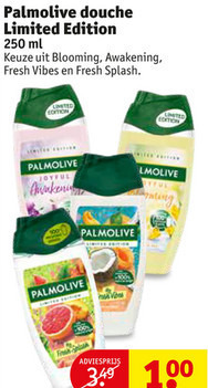 Palmolive   douchegel folder aanbieding bij  Kruidvat - details