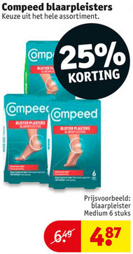 Specifiek vacuüm wasmiddel Compeed blaarpleisters folder aanbieding bij Kruidvat - details