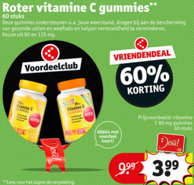 Roter   vitamine folder aanbieding bij  Kruidvat - details