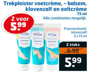 Trekpleister Huismerk   voetverzorging folder aanbieding bij  Trekpleister - details