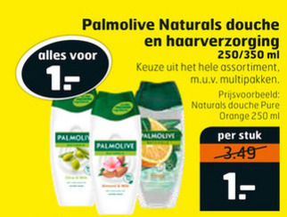 Palmolive   shampoo, douchegel folder aanbieding bij  Trekpleister - details