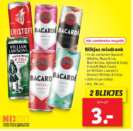 William Lawsons   whisky folder aanbieding bij  Lidl - details