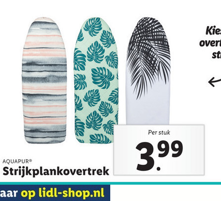 AquaPur   strijkplankovertrek folder aanbieding bij  Lidl - details