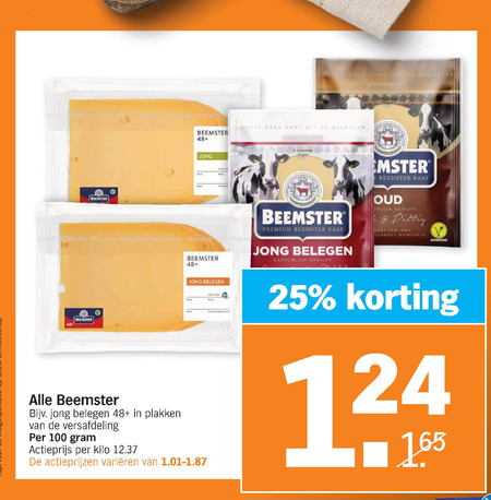 Beemster   kaasplakken, kaas folder aanbieding bij  Albert Heijn - details