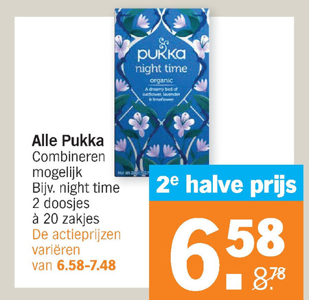 Pukka   thee folder aanbieding bij  Albert Heijn - details