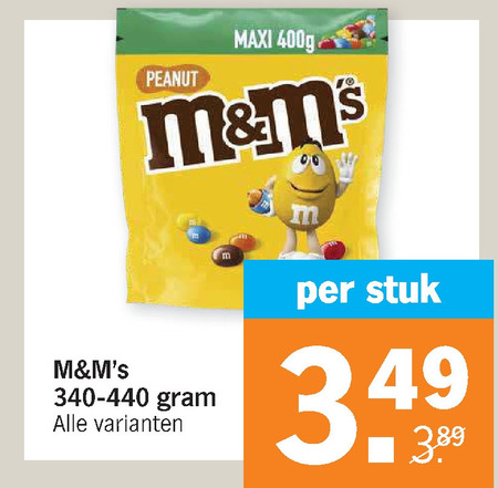 M en Ms   chocolade, chocoladepindas folder aanbieding bij  Albert Heijn - details