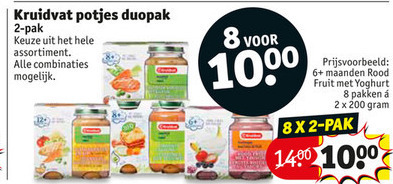 Kruidvat Huismerk   babyvoeding folder aanbieding bij  Kruidvat - details