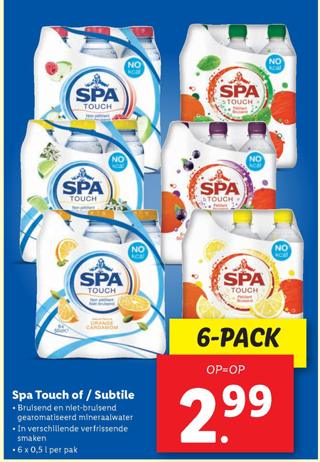 Spa en Fruit   fruitdrank folder aanbieding bij  Lidl - details